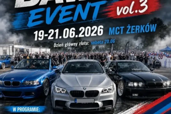 Bavaria Event vol.3 – zlot motoryzacyjny w Żerkowie już w weekend