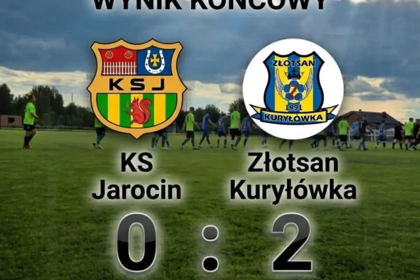 KS Jarocin żegna się z sezonem porażką 0:2 z Złotsanem Kuryłówka
