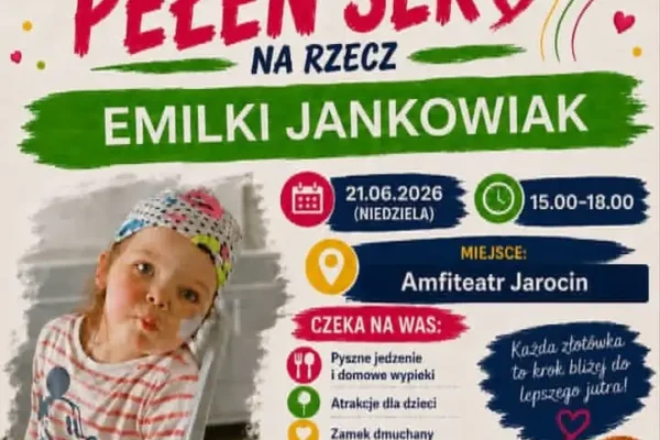Festyn charytatywny dla Emilki – przyjdź i pomóż walczyć z chorobą