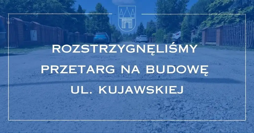Przetarg na budowę ul. Kujawskiej w Jarocinie rozstrzygnięty – inwestycja będzie tańsza niż zakładano