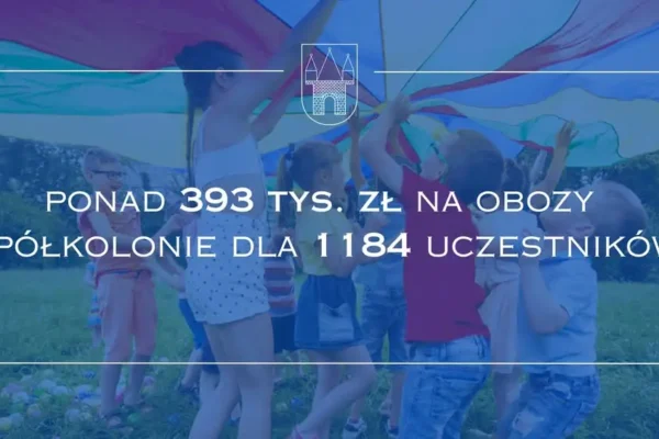 Gmina Jarocin przeznaczyła blisko 400 tys. zł na letnie półkolonie i obozy dla dzieci