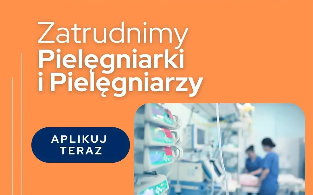 Szpital w Jarocinie zatrudni pielęgniarki i pielęgniarzy – oferta pracy z wynagrodzeniem od 8 346 zł