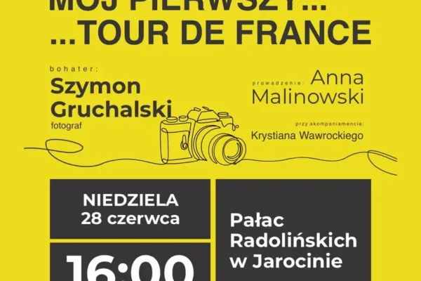 Spotkanie z fotografem Tour de France w Jarocinie