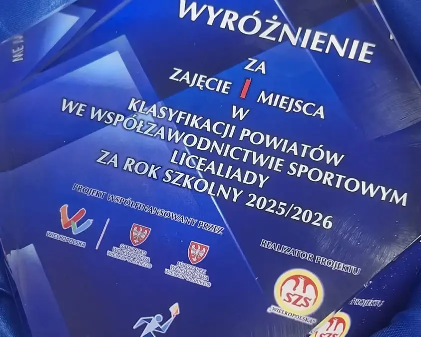 Powiat Jarociński najlepszy w Wielkopolskiej Licealiadzie 2026