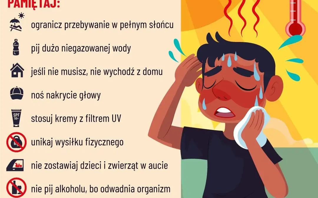 Upał w Wielkopolsce: jak się chronić przed wysokimi temperaturami?