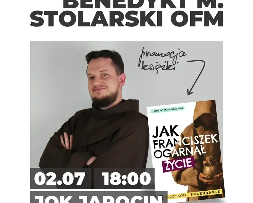 Spotkanie z Bratem Benedyktem w Jarocinie – premiera książki już w czwartek
