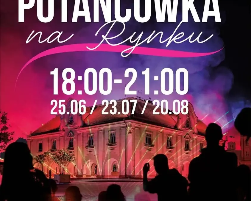 Letnie potańcówki na rynku w Jarocinie – start w najbliższy czwartek