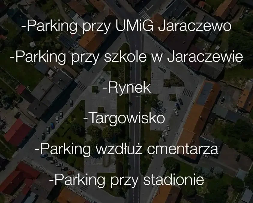 Dni Ziemi Jaraczewskiej 2026: parkingi gotowe, bawcie się bez stresu