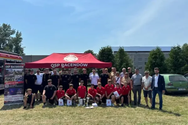 OSP Racendów triumfuje w Gminnych Zawodach Sportowo-Pożarniczych w Parzewie