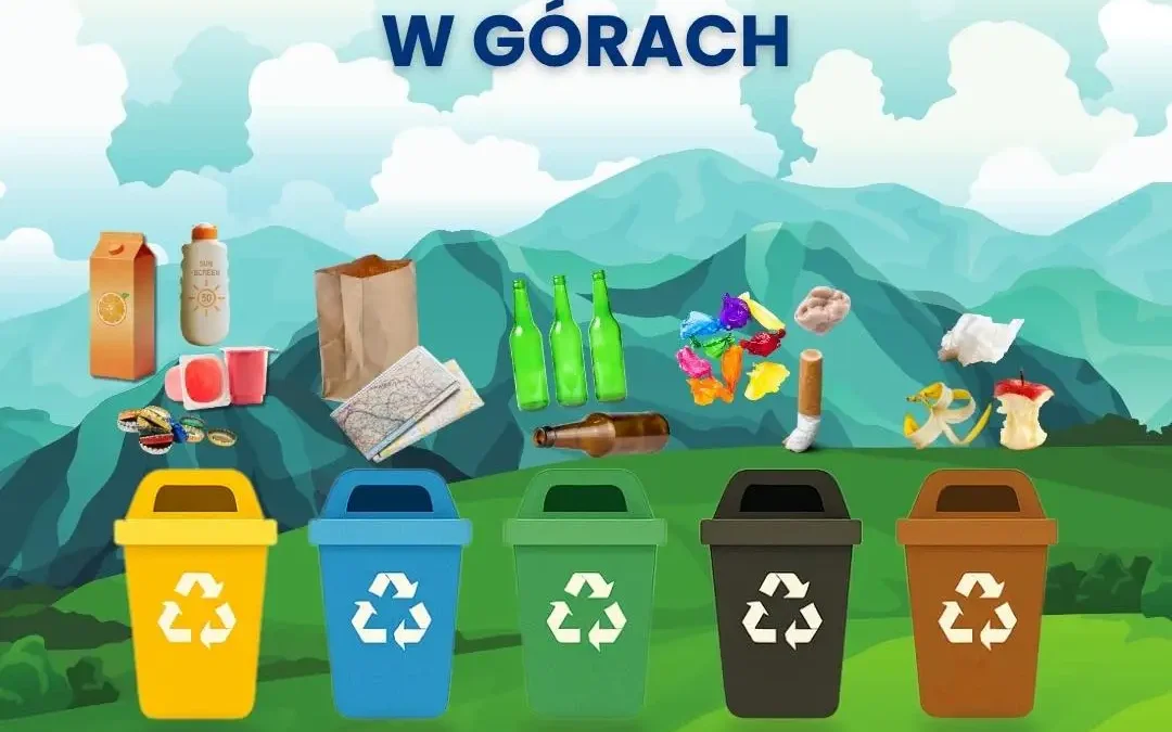 Segregacja odpadów w górach – przypominamy o zasadach