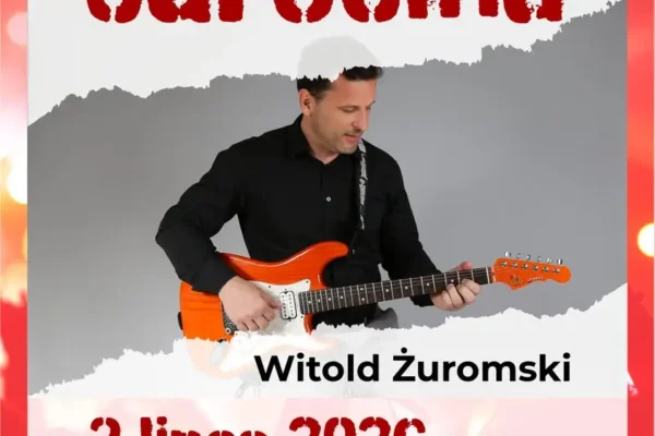 Witold Żuromski zagra na jarocińskim rynku w ramach Letnich Brzmień