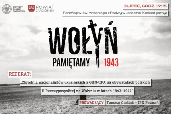 Spotkanie pamięci ofiar OUN-UPA w Jarocinie już w piątek