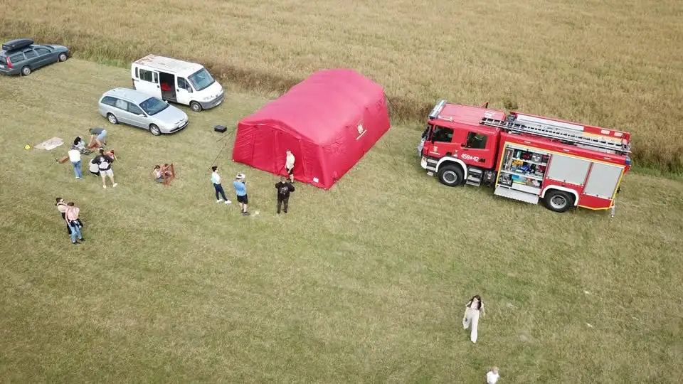 Dzień Dziecka w Racendowie – strażackie atrakcje i mnóstwo radości