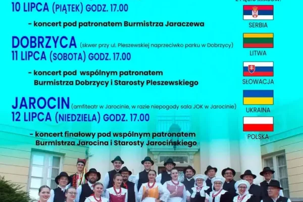 XXVII Międzynarodowe Spotkania Folklorystyczne w Jarocinie już w tę niedzielę