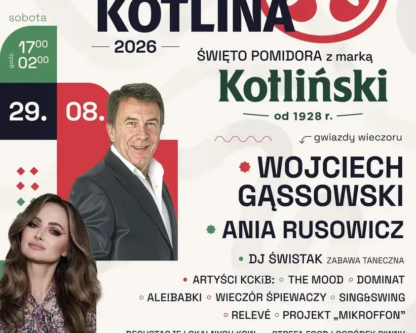 XIII Dni Kotlina – Święto Pomidora z marką Kotliński: ostatni weekend wakacji pełen atrakcji