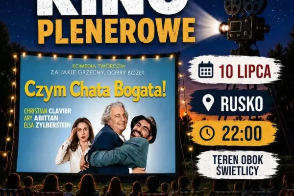 Kino plenerowe w gminie Jaraczewo: seanse 10 i 11 lipca