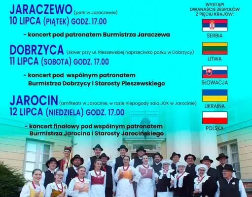Weekend w Gminie Jarocin: Międzynarodowe Spotkania Folklorystyczne 2026