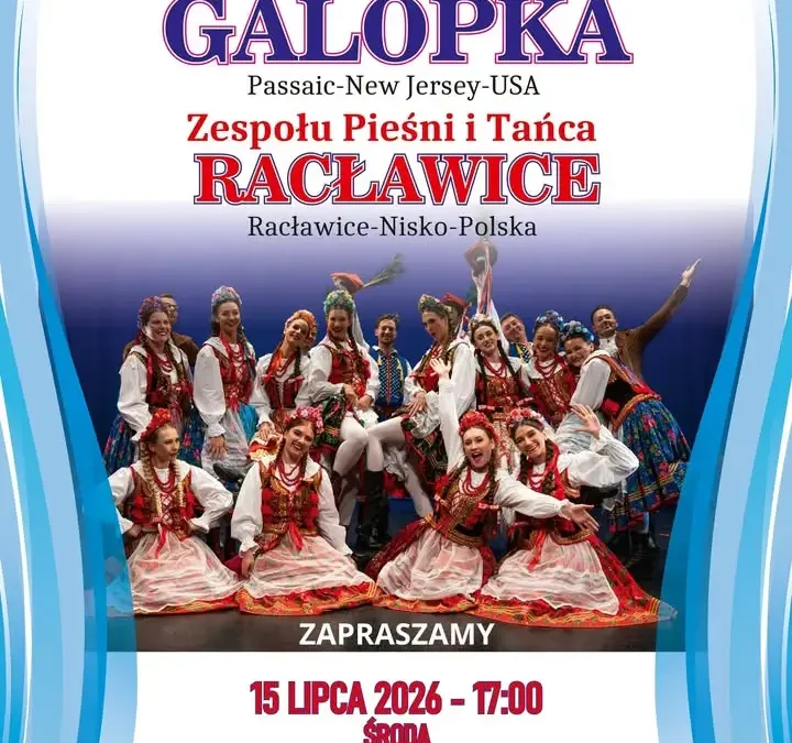 Koncert zespołów „Racławice” i „Galopka” w Amfiteatrze Parku Miejskiego w Nisku