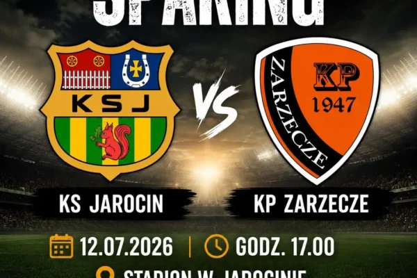 Sparing KS Jarocin z KP Zarzecze już w niedzielę