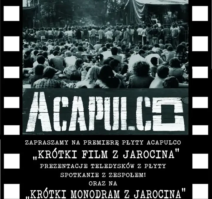 Premiera płyty „Krótki film z Jarocina” w Spichlerzu – zaproszenie na filmowo-muzyczne wydarzenie