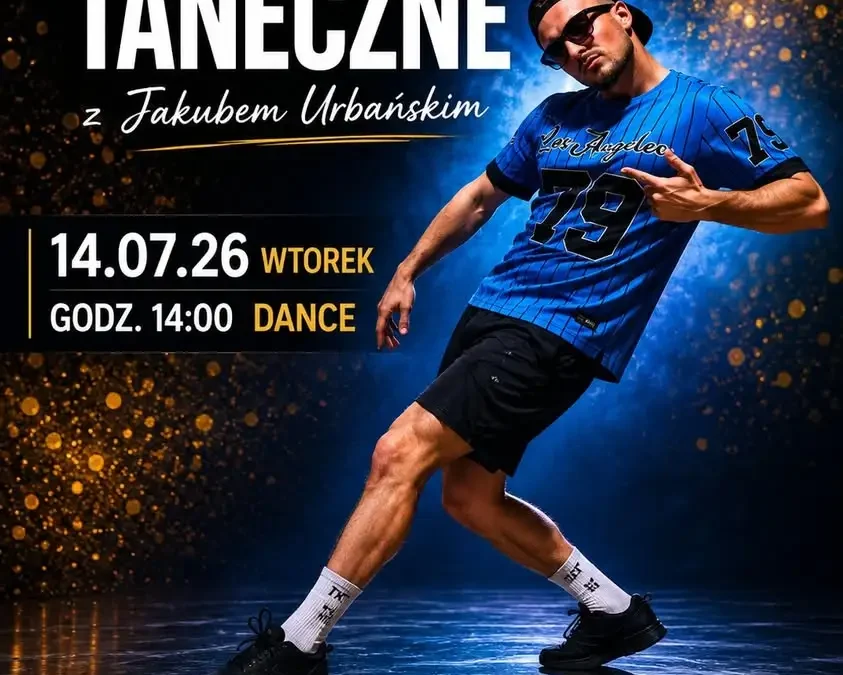 Warsztaty taneczne Urbański Dance Fit w Jarocinie – 14 lipca