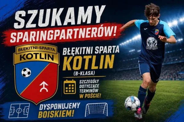 Seniorzy z Kotlina szukają sparingpartnerów na lipiec i sierpień