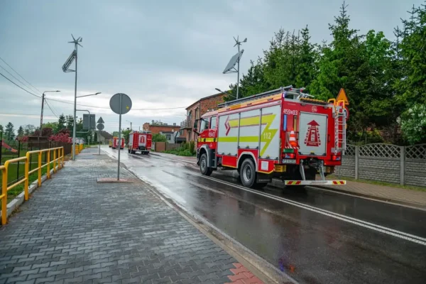 OSP Jaraczewo podsumowuje ostatnie interwencje: kolizje, pożary i pomoc medyczna
