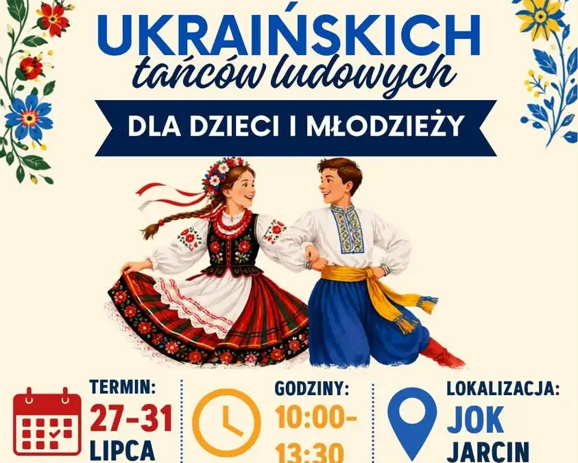 Warsztaty taneczne dla dzieci i młodzieży w Jarocinie