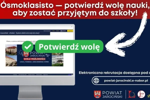 Rekrutacja do szkół ponadpodstawowych w Powiecie Jarocińskim – listy kandydatów już 13 lipca