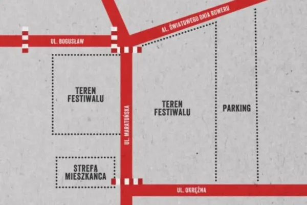 Zmiany w organizacji ruchu podczas Jarocin Festiwal 2026