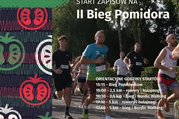 Ruszyły zapisy na II Bieg Pomidora w Kotlinie. Wydarzenie 28 sierpnia