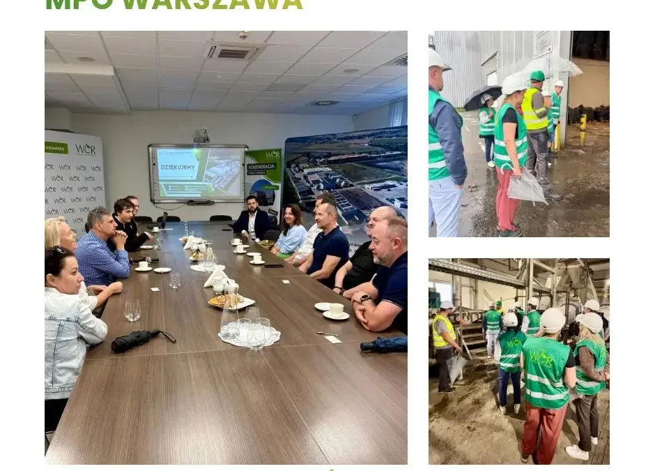 Przedstawiciele MPO Warszawa z wizytą w Jarocinie – rozmowy o bioodpadach