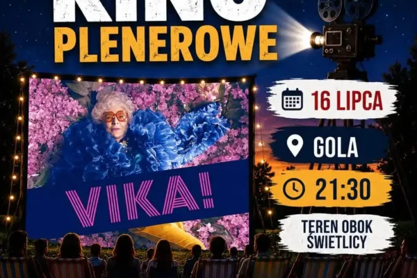 Kino plenerowe w Gminie Jaraczewo – cztery seanse pod gwiazdami