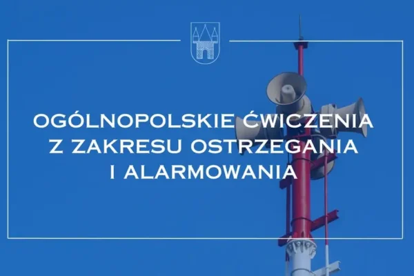 Gmina Jarocin weźmie udział w ogólnopolskich ćwiczeniach ALARM 26