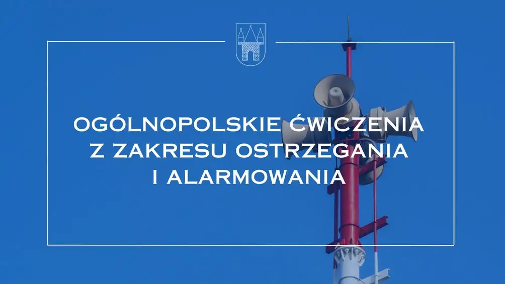 Gmina Jarocin weźmie udział w ogólnopolskich ćwiczeniach ALARM 26
