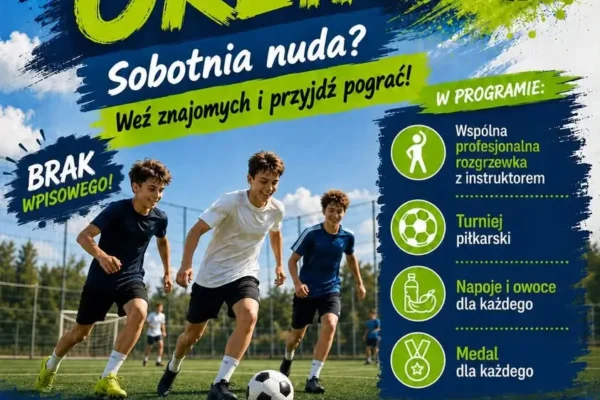 Weekend z piłką na Orliku w Rusku – zapraszają na sportową zabawę