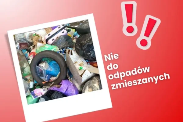 Odpady zmieszane pod lupą – opony i walizki nie powinny tam trafiać