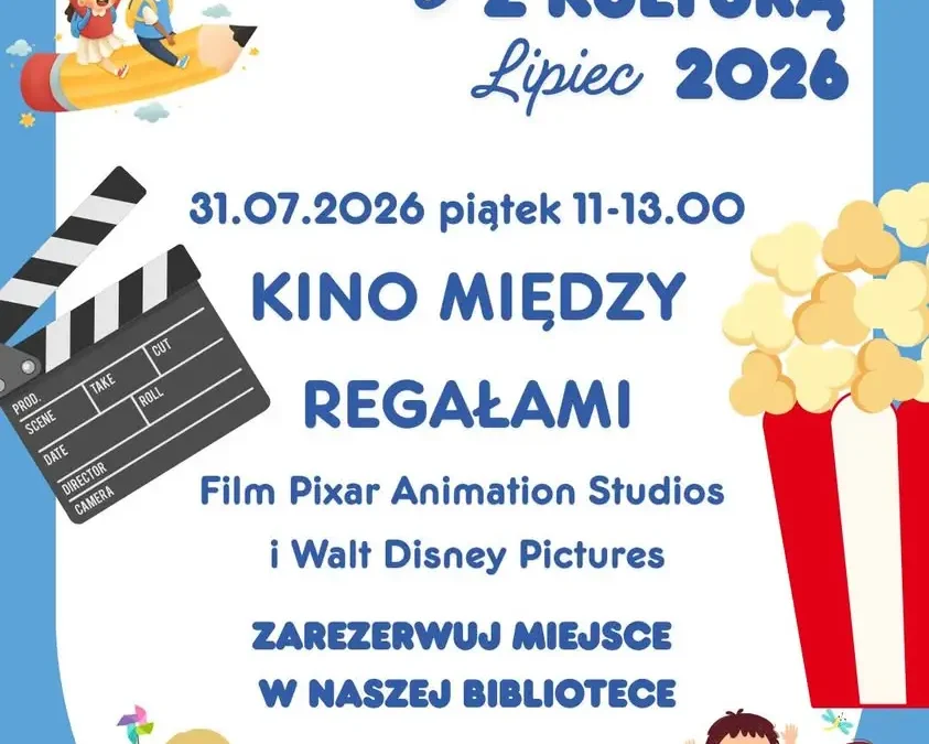 Seans filmowy w Bibliotece w Kotlinie – 31 lipca