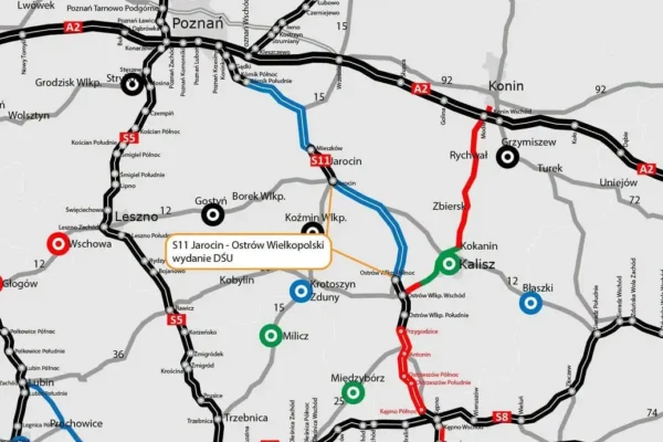 Decyzja środowiskowa dla S11 Jarocin – Ostrów Wielkopolski. Kolejny krok ku budowie