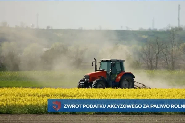 Rusza nabór wniosków o zwrot akcyzy za olej napędowy dla rolników z gminy Jarocin