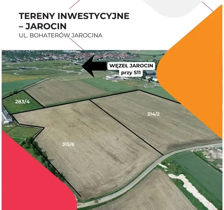 Decyzja środowiskowa dla S11 Jarocin–Ostrów Wlkp. i przetargi na tereny inwestycyjne w Jarocinie