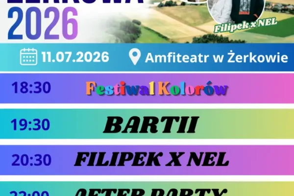 Dni Żerkowa już w ten weekend – trzy dni muzyki i zabawy