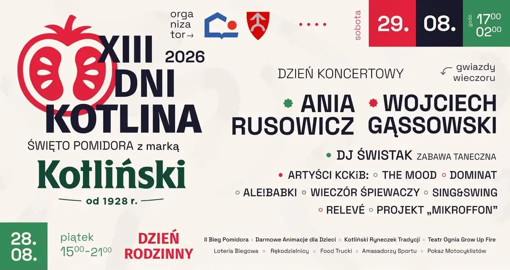 EKO-DBAJ Sponsorem Głównym XIII Dni Kotlina – Święta Pomidora