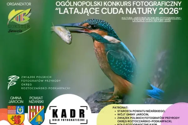 Ogłoszono wyniki konkursu fotograficznego „Latające cuda natury 2026” – laureaci i wyróżnienia