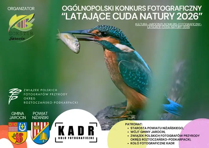 Ogłoszono wyniki konkursu fotograficznego „Latające cuda natury 2026” – laureaci i wyróżnienia