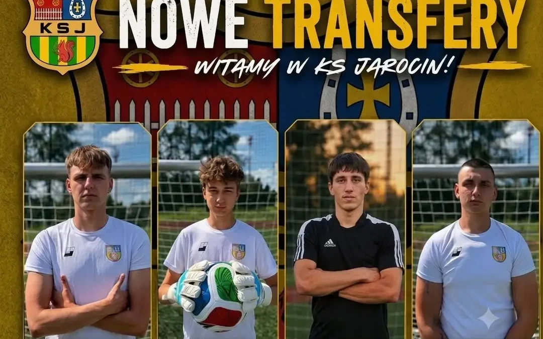 KS Jarocin wita nowych zawodników przed sezonem