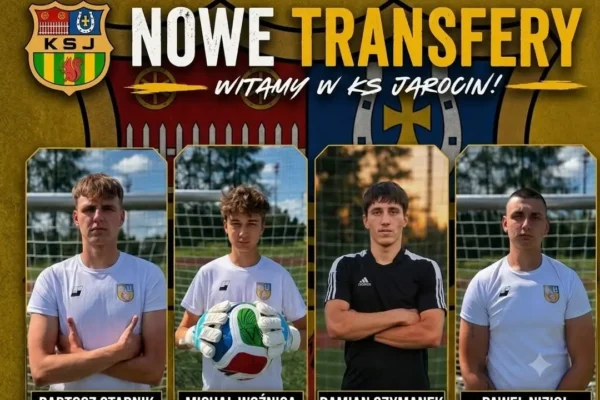 KS Jarocin wita nowych zawodników przed sezonem