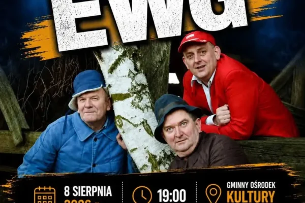 Kabaret EWG wystąpi w Jaraczewie – zapowiedź wyjątkowego wieczoru pełnego humoru