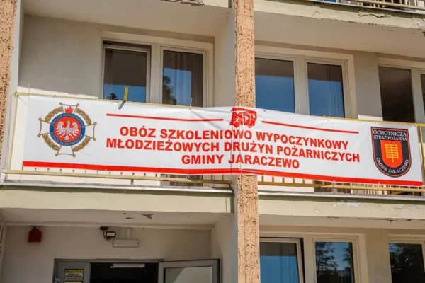Młodzieżowe Drużyny Pożarnicze z Gminy Jaraczewo na obozie w Żerkowie