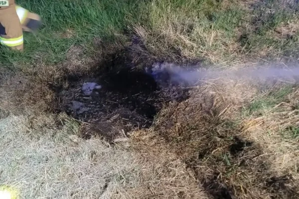 Pożar ścierniska w Pawłowicach – strażacy z Żerkowa i Cielczy w akcji